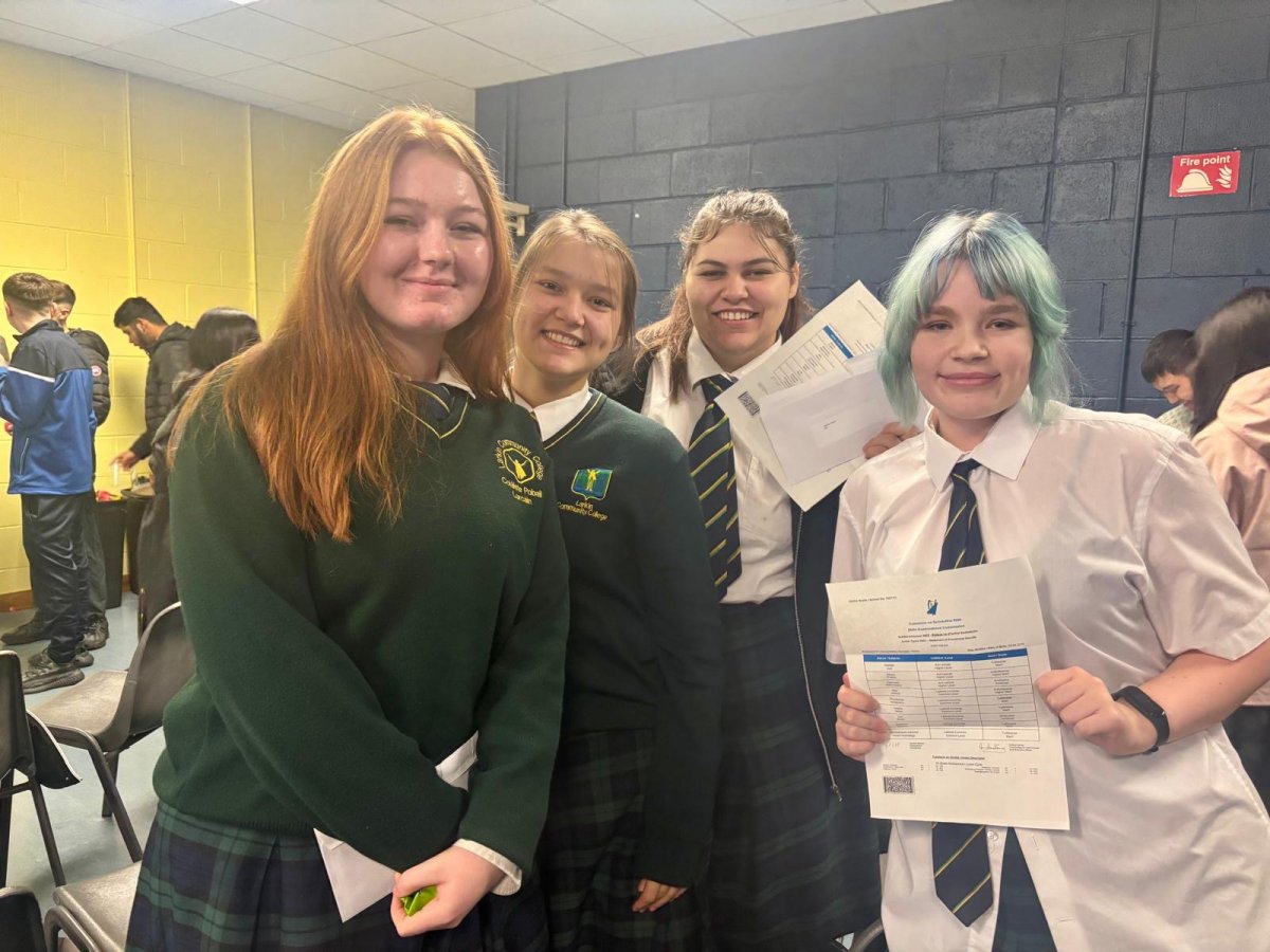 Congratulations to Our Students on Their Junior Cycle Results! - Larkin ...